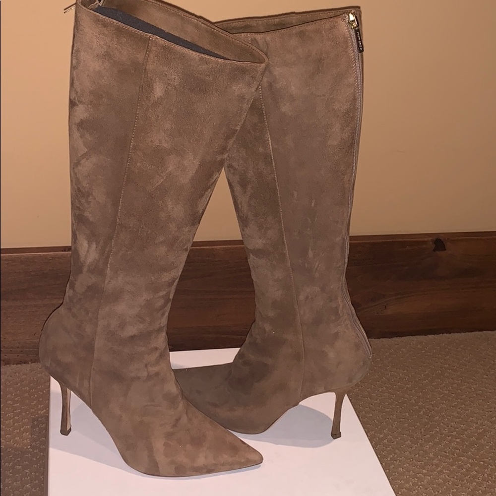 Jimmy choo knee high heeled boots